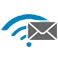 WiFi envelope icon